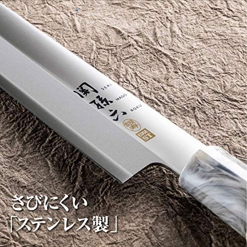 קאי [סדרת חרבות מגורוקו פונקציה קיצונית] על מגורוקו גינקוטובוקי סכינים יפניים נירוסטה סשימי 210 מ מ א-5067